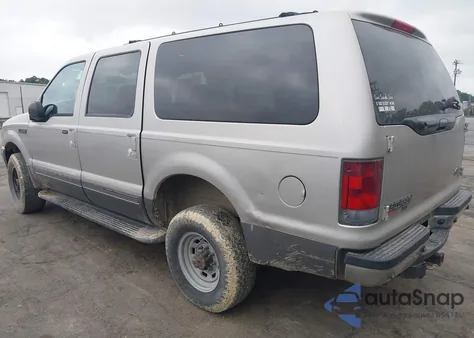 2002 Ford Excursion Xlt из США, поврежденный, VIN 1FMNU41S72ED63477